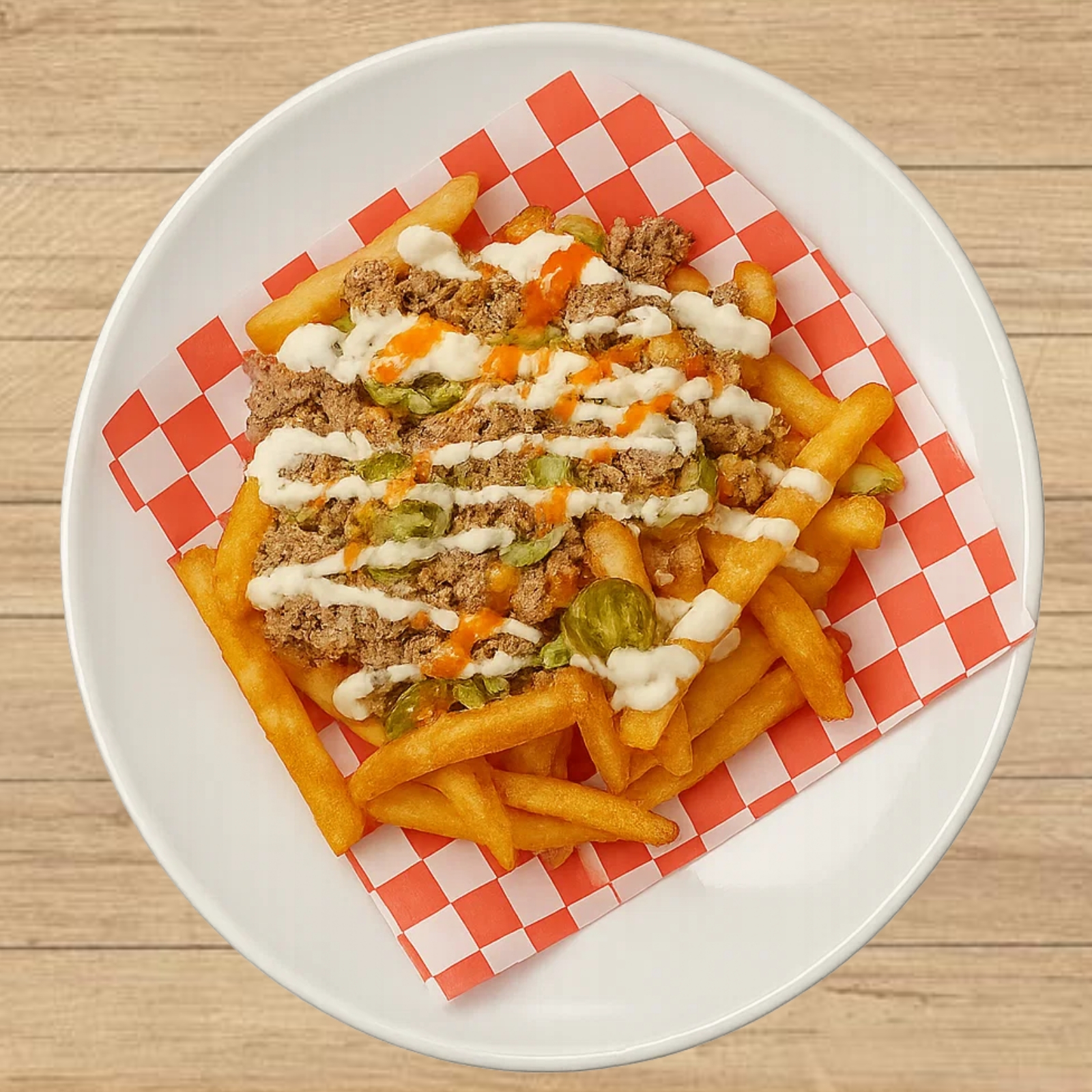 XL Burger Bomb Fries