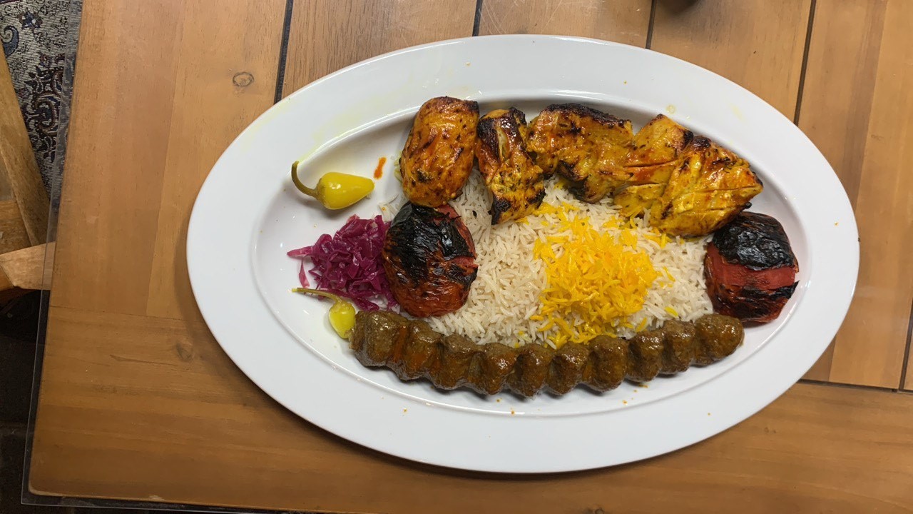 Koobideh and Joojeh combo with rice