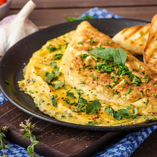 Tandoori Chicken Omlette
