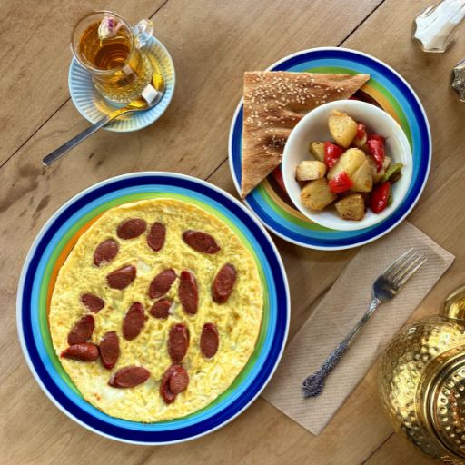 Sausage Omelette