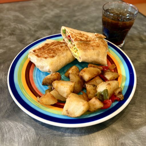 Garden Breakfast Burrito