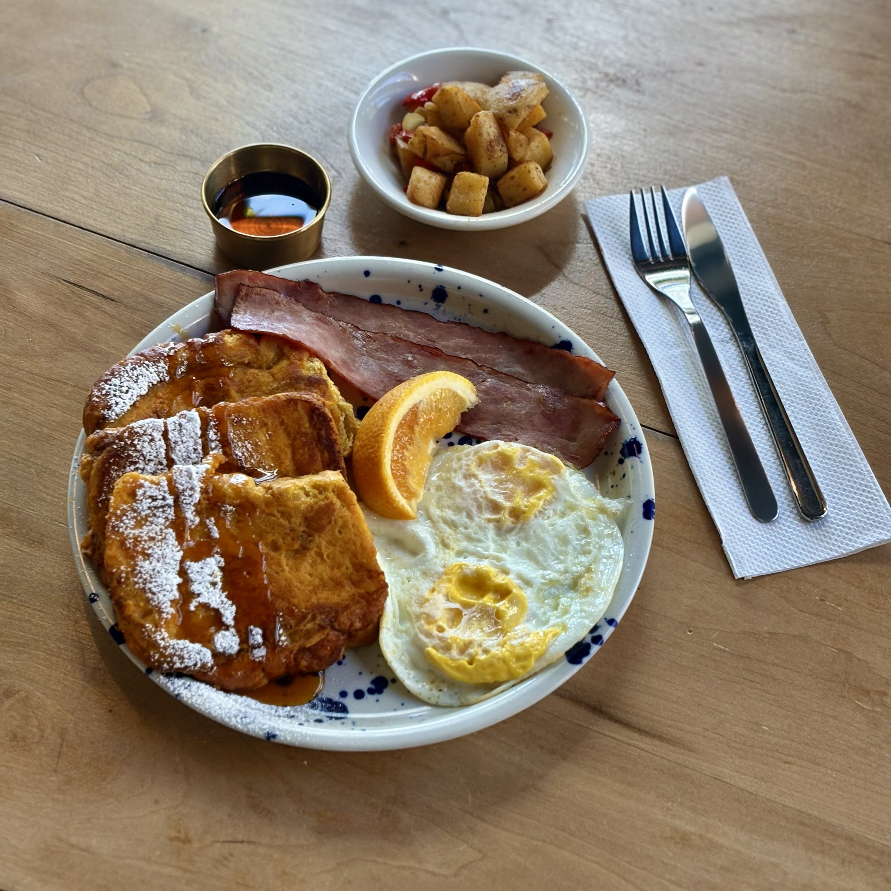 Pumpkin Pie French Toast Slam