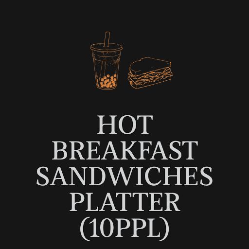 Hot Breakfast Sandwiches Platter
