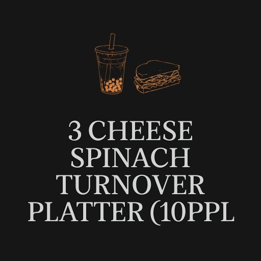 3 Cheese Spinach Turnover Platter