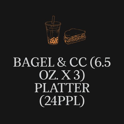 Bagel & CC Platter