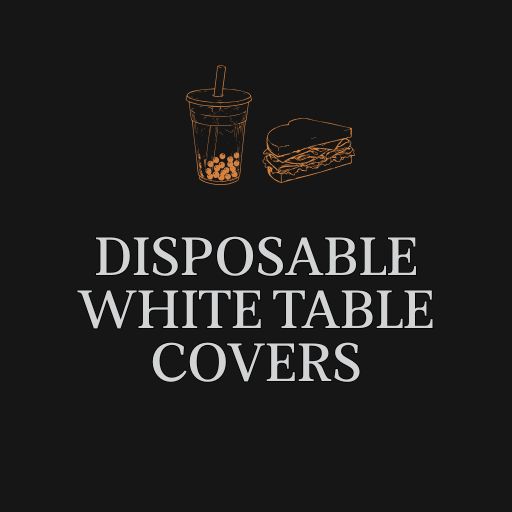Disposable White Table Covers
