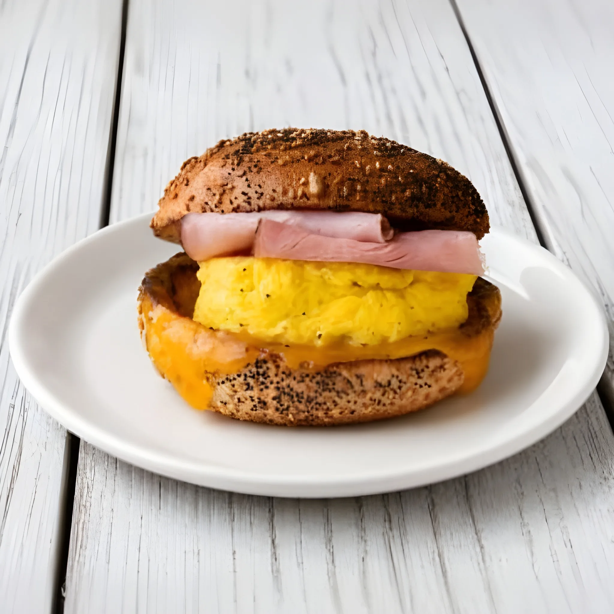Egg Cheese & Ham