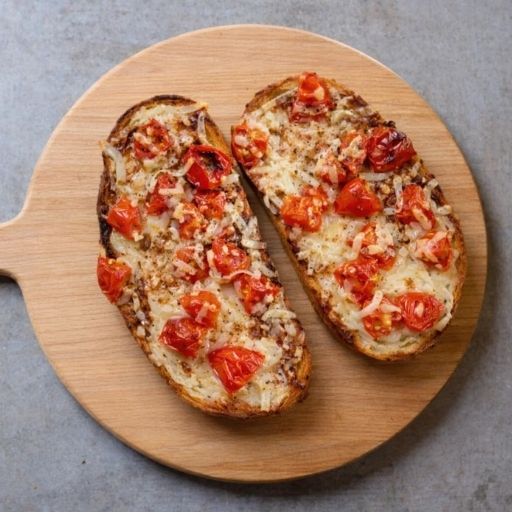 Tomato Garlic Cheese Bread
