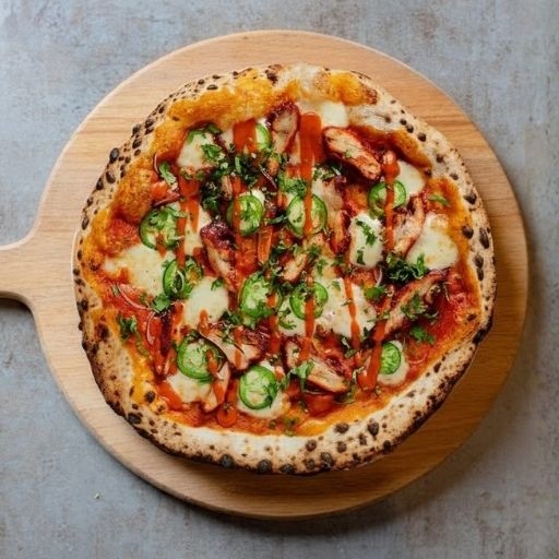 Butter Chicken Pizza