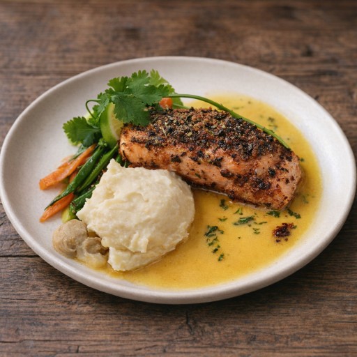 Herbal Crusted Salmon