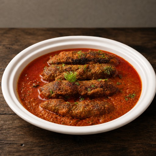 Lamb Seekh Kabab Karahi