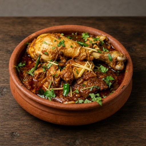Chicken Cheese Handi