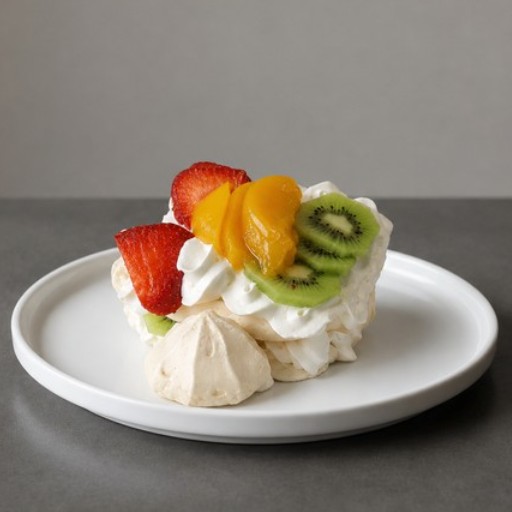 Merengon with Fruit