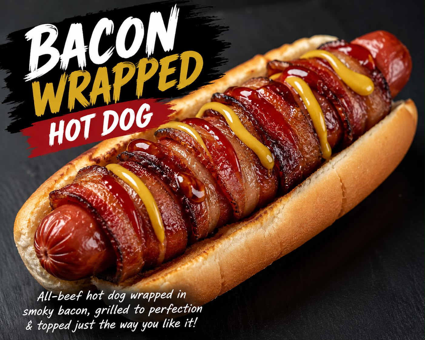 Bacon Wrapped Dog