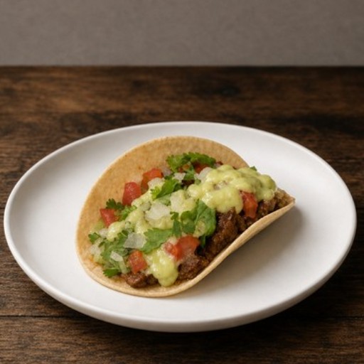 San Diego Style Vegan Taco