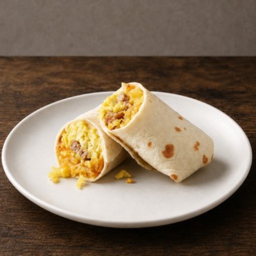 Vegan Eggs & Protein Breakfast Burrito