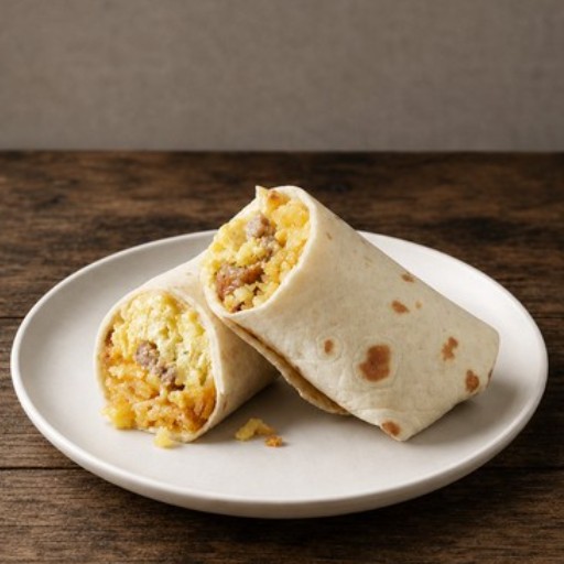 Vegan Huevos A La Mexicana Burrito
