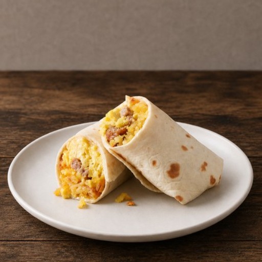 Avocado Chorizo Breakfast Burrito