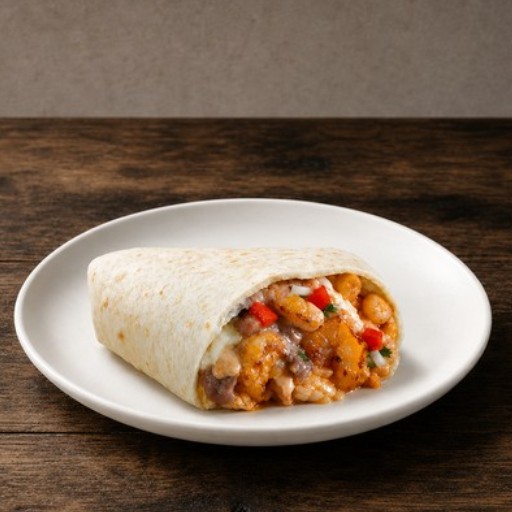 Super Shrimp or Fish Burrito