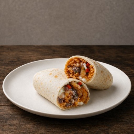 Regular Shrimp or Fish Burrito