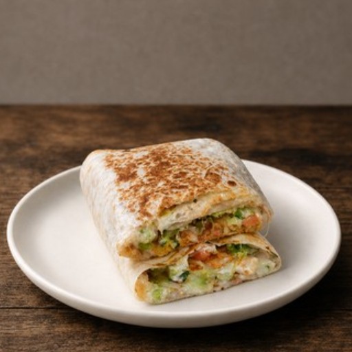 Seafood Quesadilla Suiza