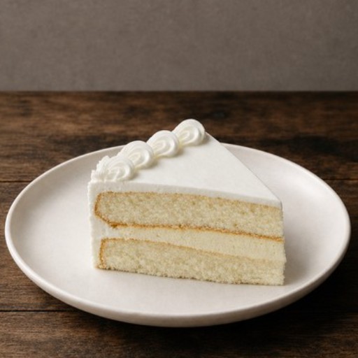 Double Layer Vanilla Cake