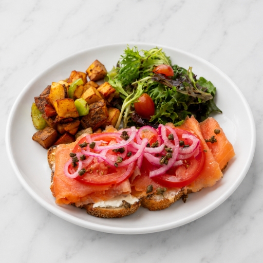 Smoked Salmon Toast