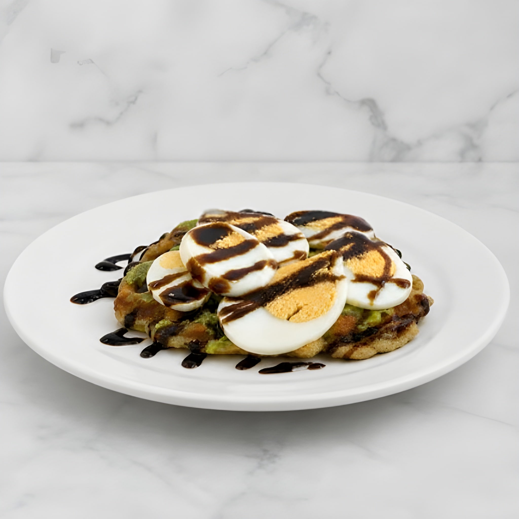 Savoury Waffle Avocado Toast