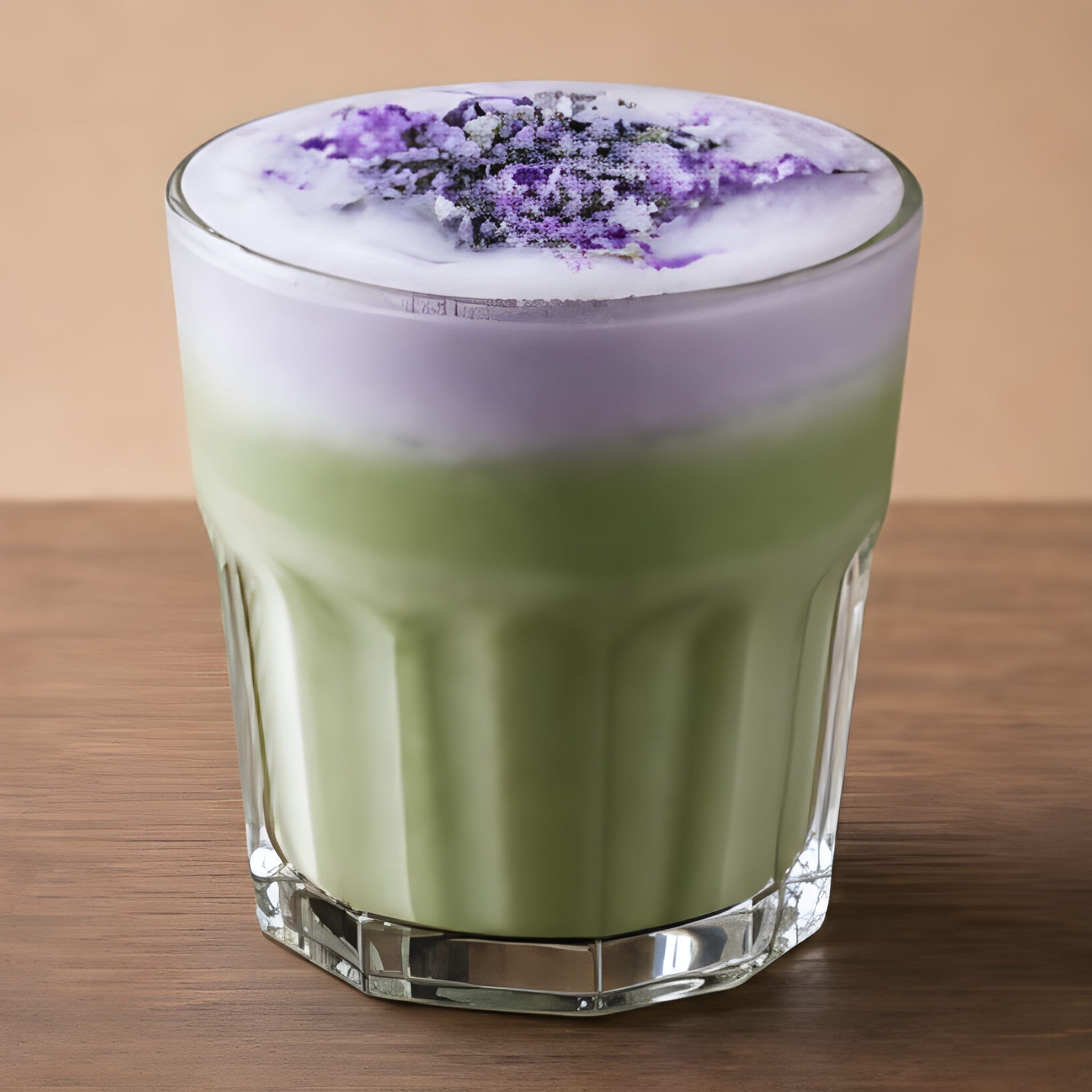 Lavender Matcha Latte