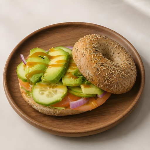 Hummus Bagelwich