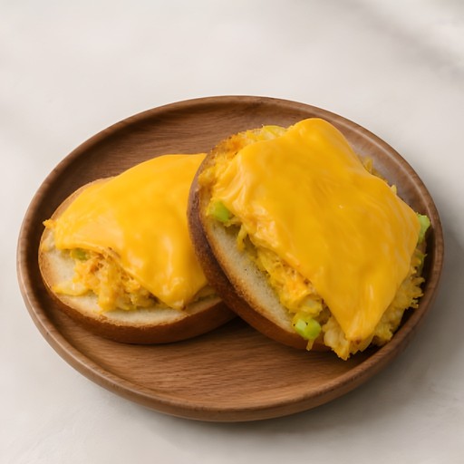 Chicken Salad Melt Bagel