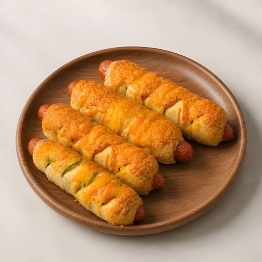 Freshly Baked Bagel Dogs