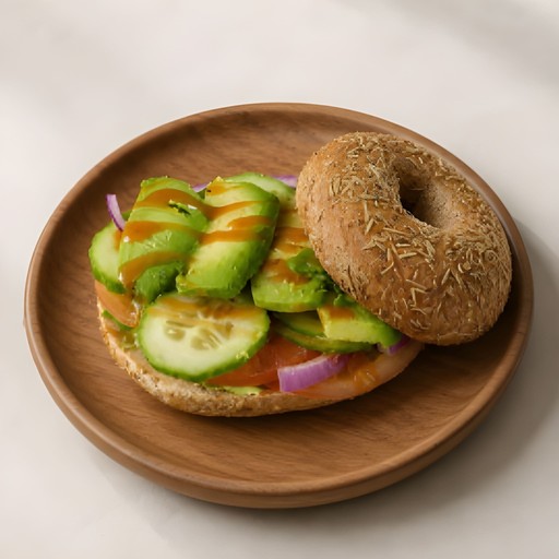 Veggie Bagelwich
