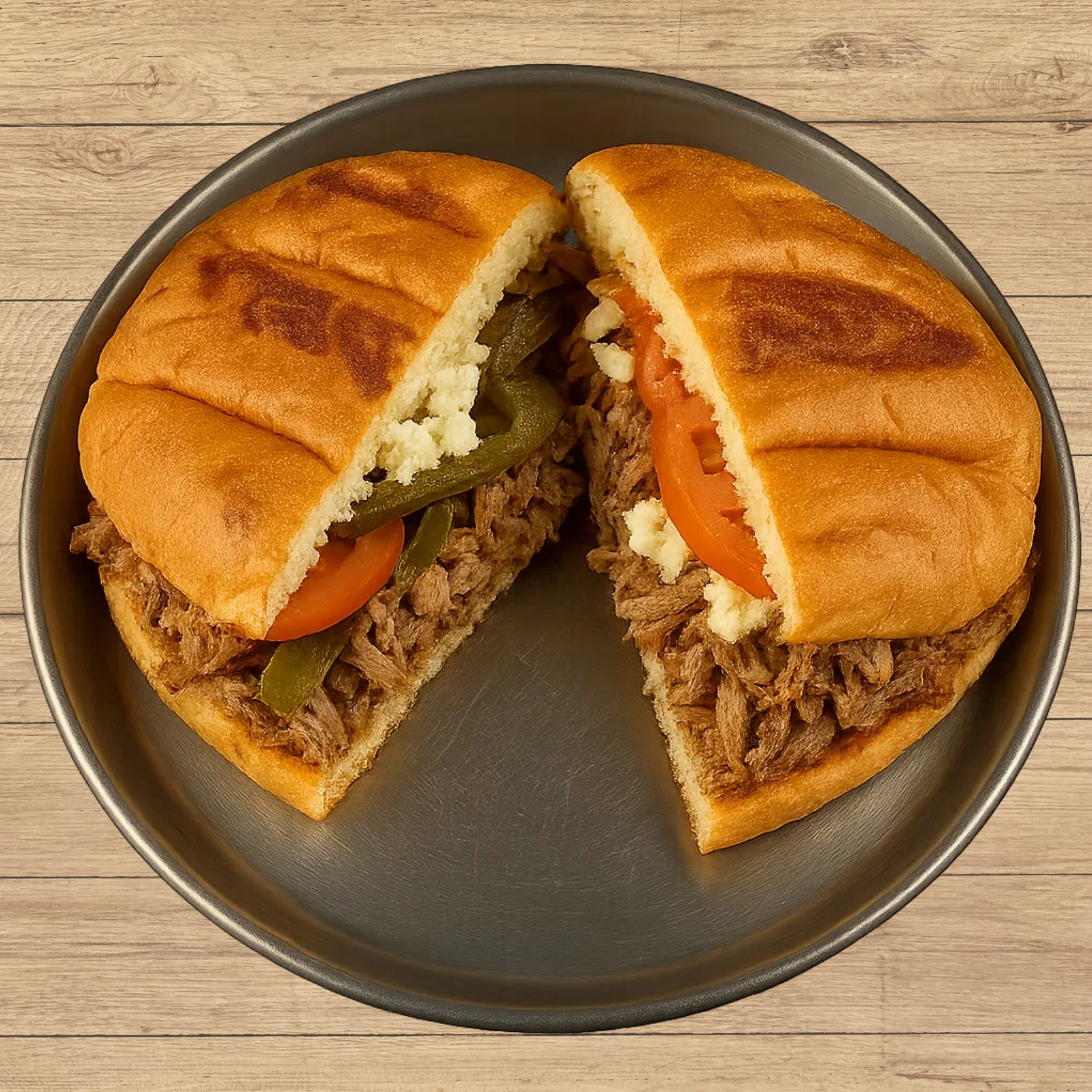 Torta De Carnitas