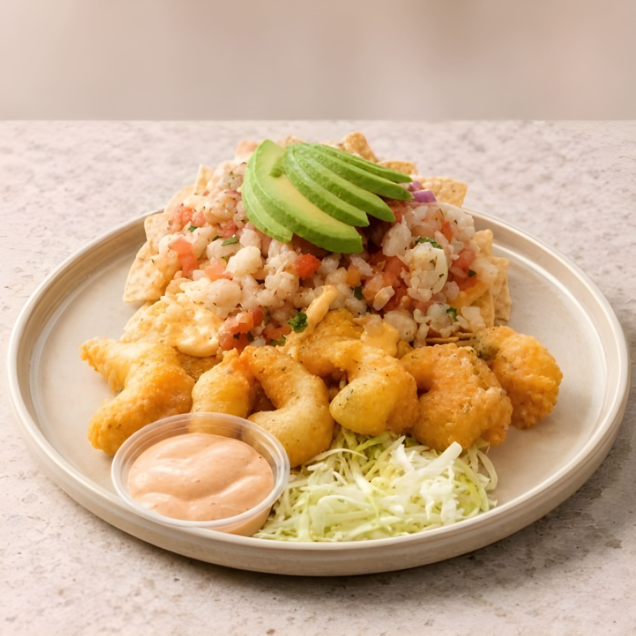 Pola's Basket Nachos